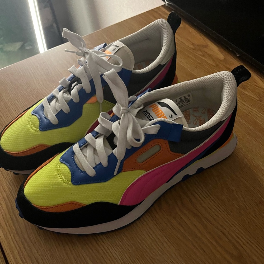 Puma size 10 multi color brand new never worn no box